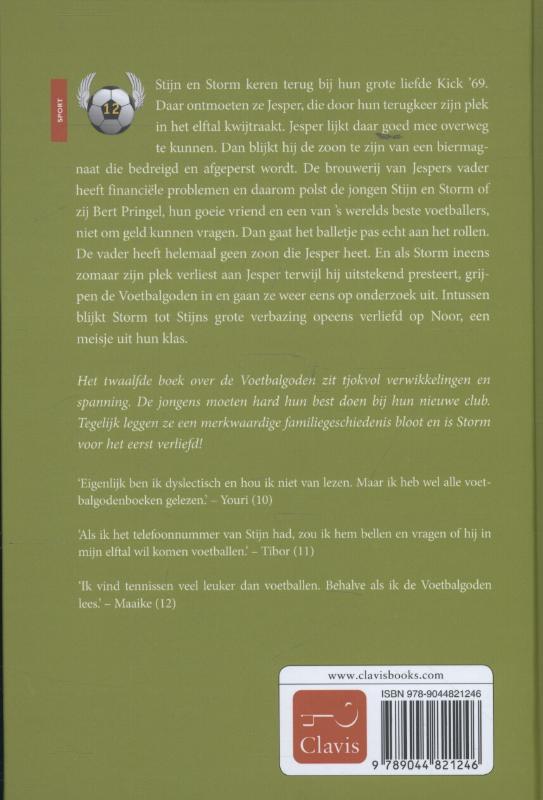 De twaalfde man / De Voetbalgoden / 12 achterkant