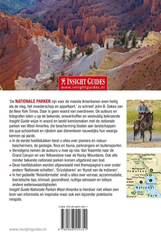 Insight guides - Nationale parken West-Amerika achterkant