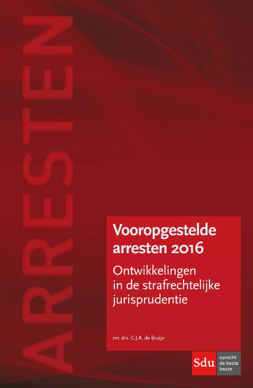 Vooropgestelde arresten 2016