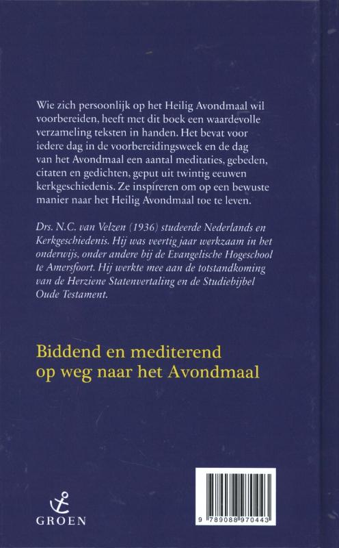 Avondmaal Vieren Met De Kerk Der Eeuwen achterkant