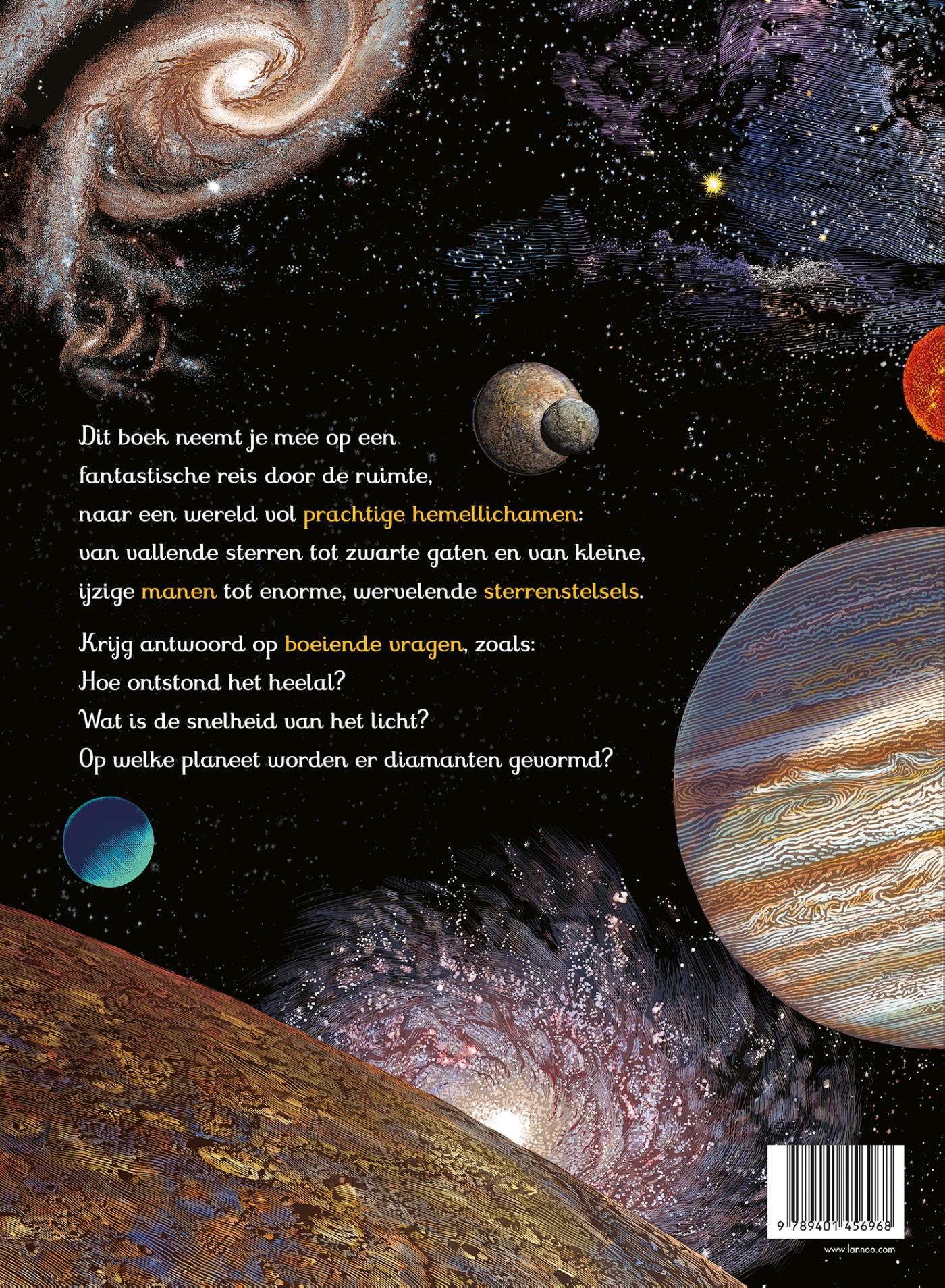 Het ruimteboek achterkant