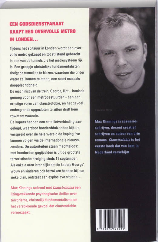 Claustrofobia achterkant