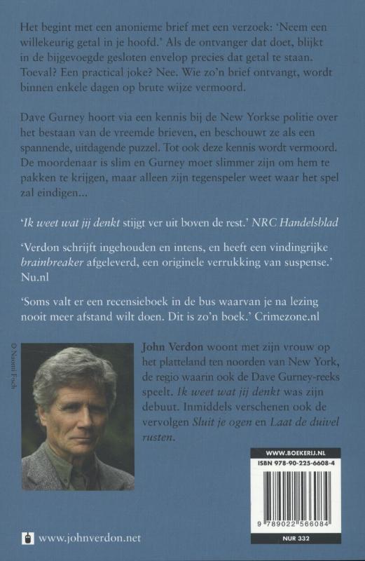 Ik weet wat jij denkt achterkant