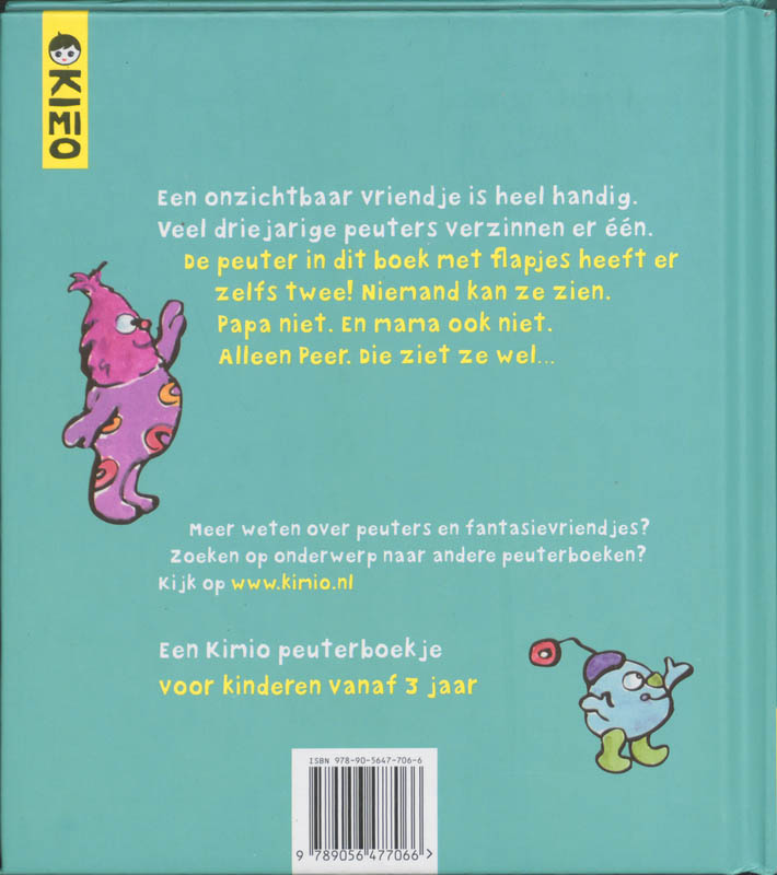 Peer En Zijn Fantasievriendjes achterkant