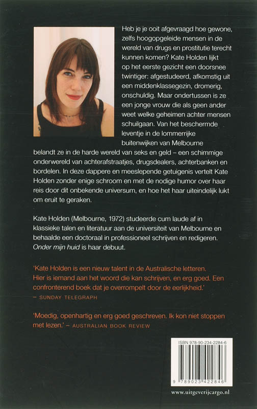 Onder mijn Huid achterkant