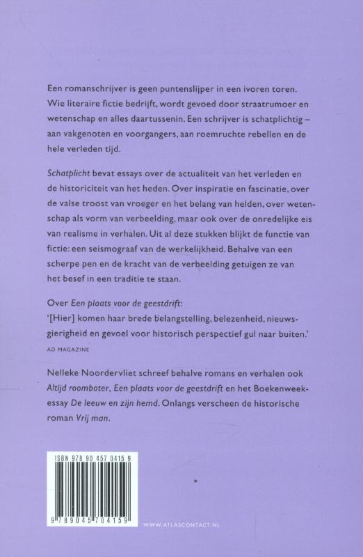 Schatplicht achterkant