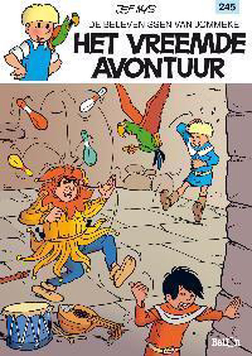 Jommeke strip / 245 Het vreemde avontuur / Jommeke
