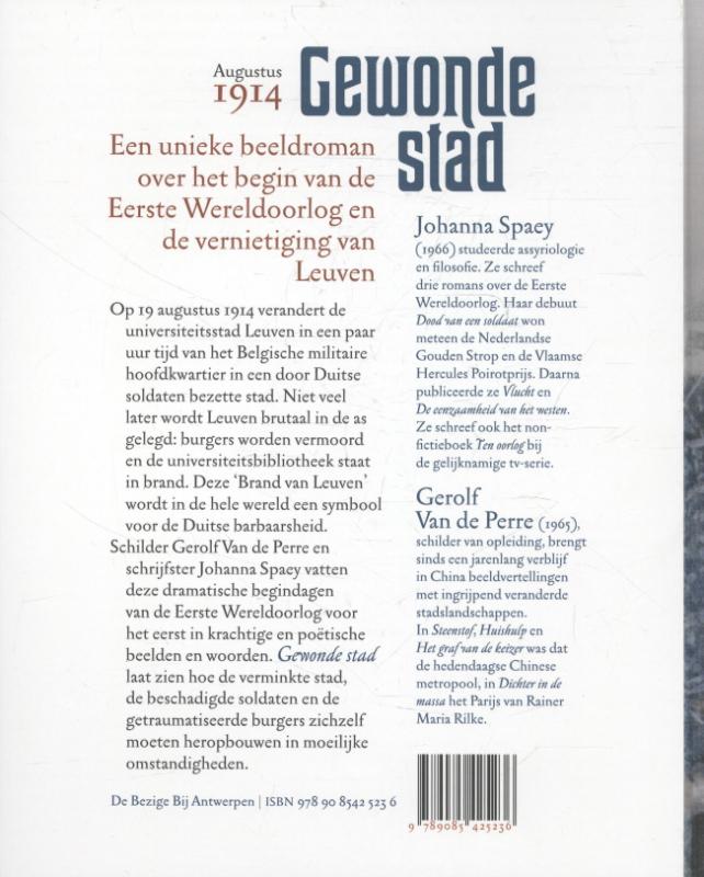 Gewonde stad achterkant