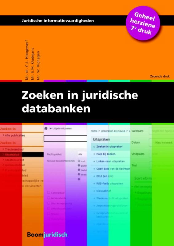 Zoeken in juridische databanken / Juridische informatievaardigheden