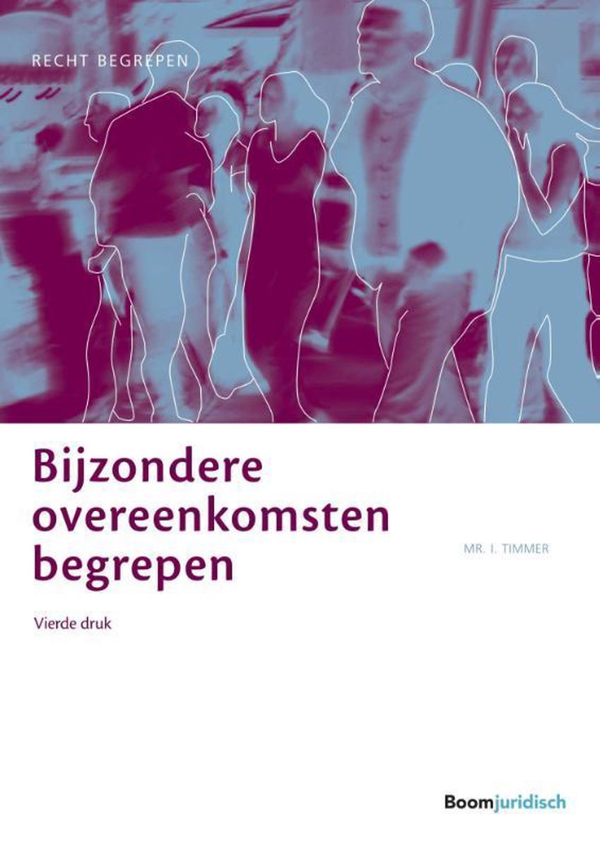 Recht begrepen  -   Bijzondere overeenkomsten begrepen