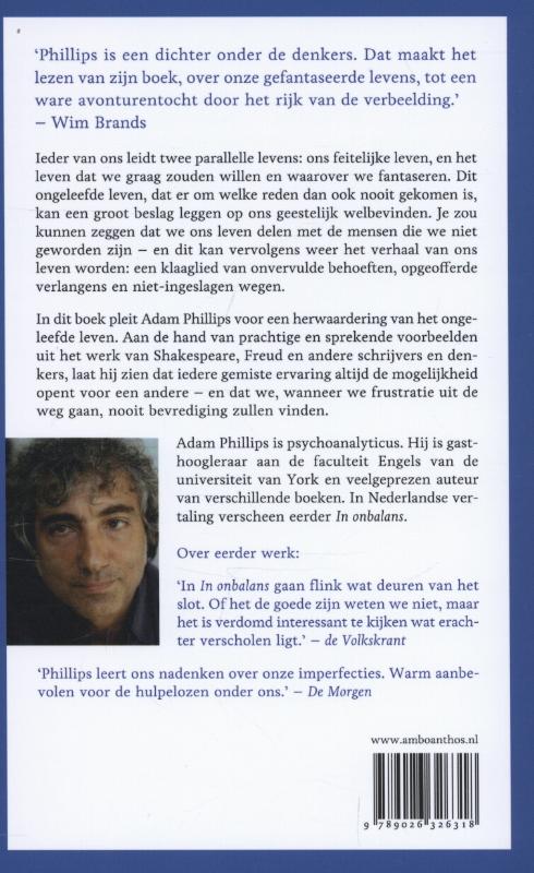 Het ongeleefde leven achterkant