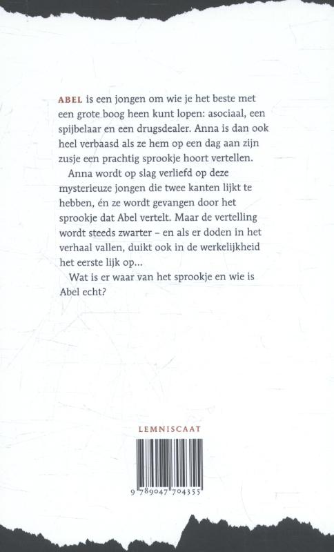 De sprookjesverteller achterkant