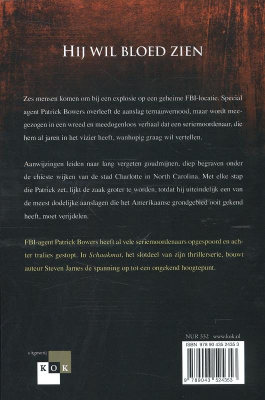 Schaakmat / Patrick Bowers achterkant