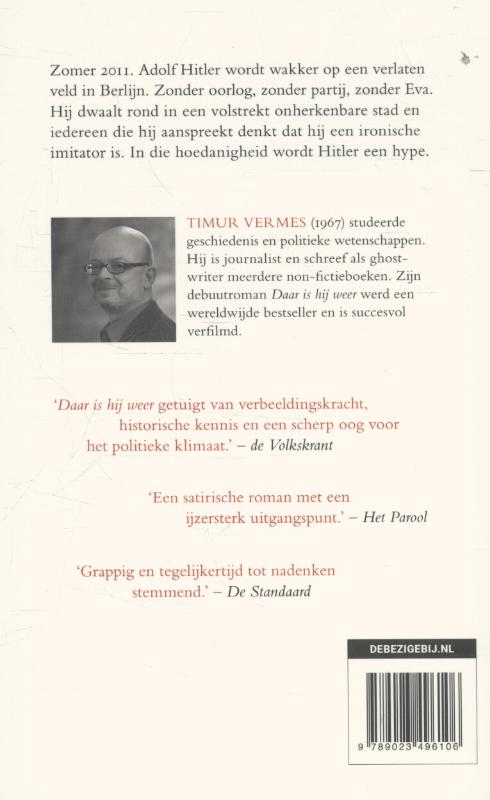 Daar is ie weer achterkant