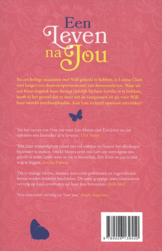 Een leven na jou achterkant