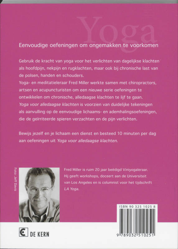 Yoga Voor Alledaagse Klachten achterkant