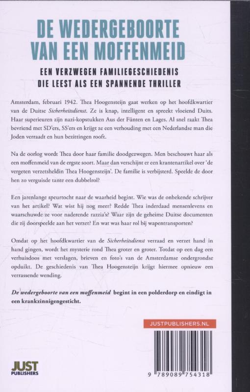 De wedergeboorte van een Moffenmeid achterkant