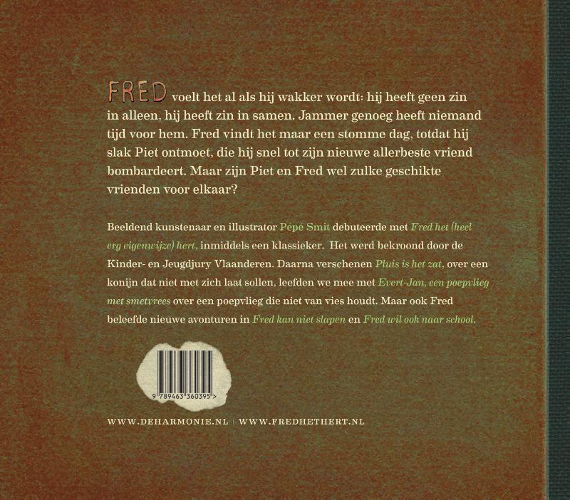 Fred zoekt vriend achterkant