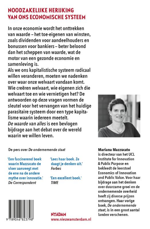 De waarde van alles achterkant