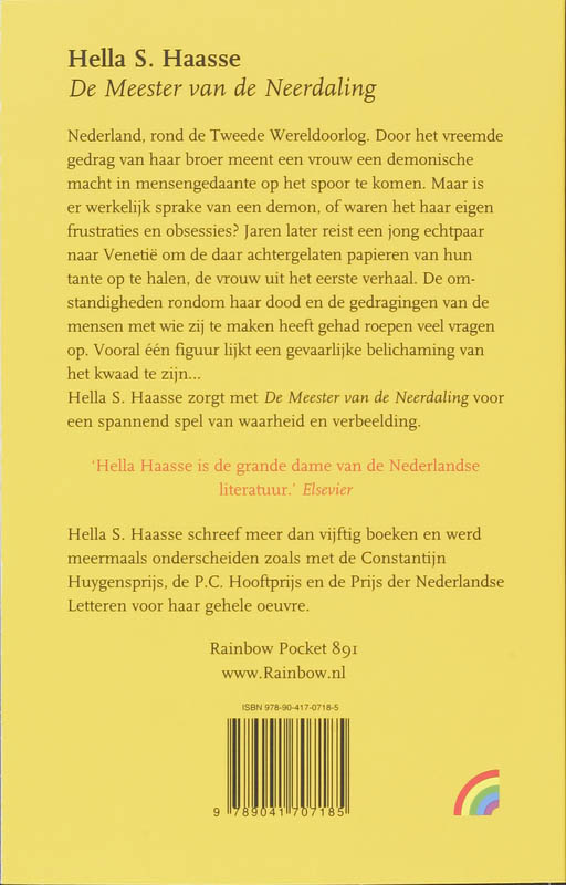 De meester van de Neerdaling achterkant