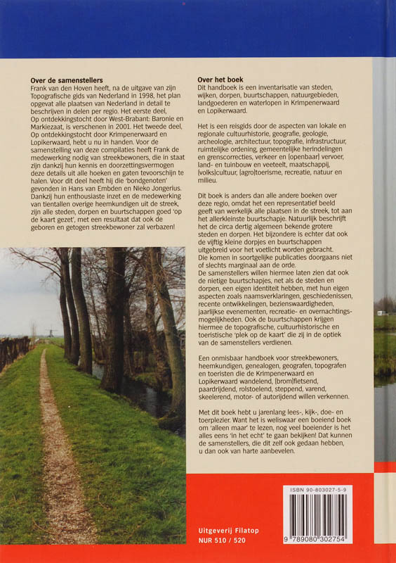 Ontdekkingstocht Krimpenerwaard En Lopik achterkant