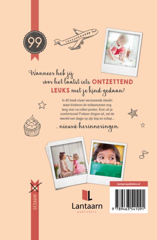 99 leuke dingen om met je kind te doen achterkant