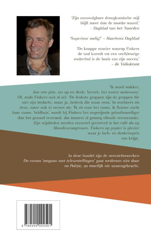 De cursus omgaan met teleurstellingen gaat wederom niet door achterkant