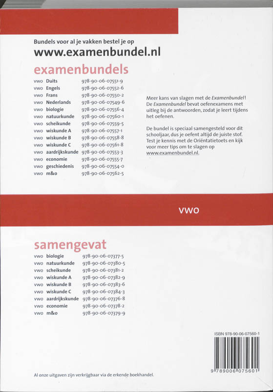 Examenbundel natuurkunde vwo 2009/2010 achterkant