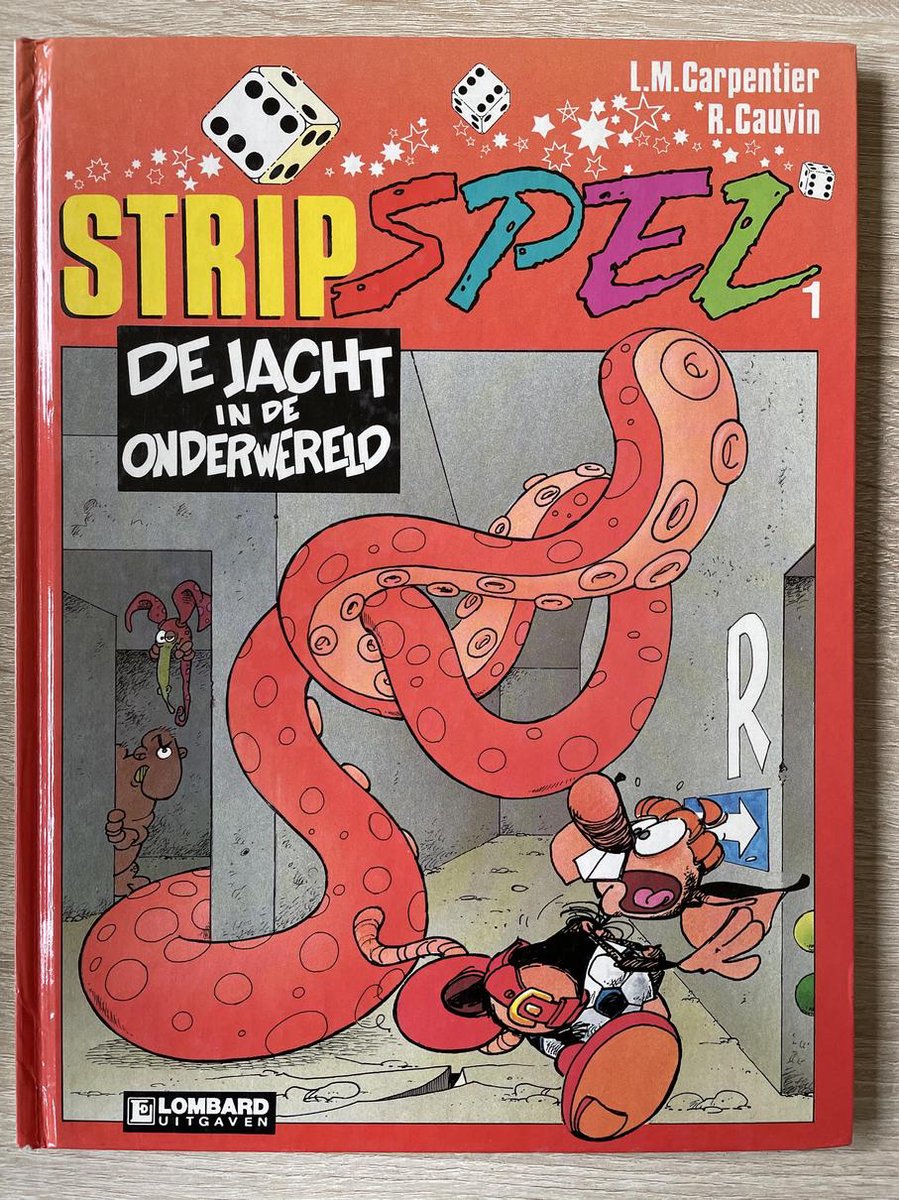 Stripspel de jacht in de onderwereld