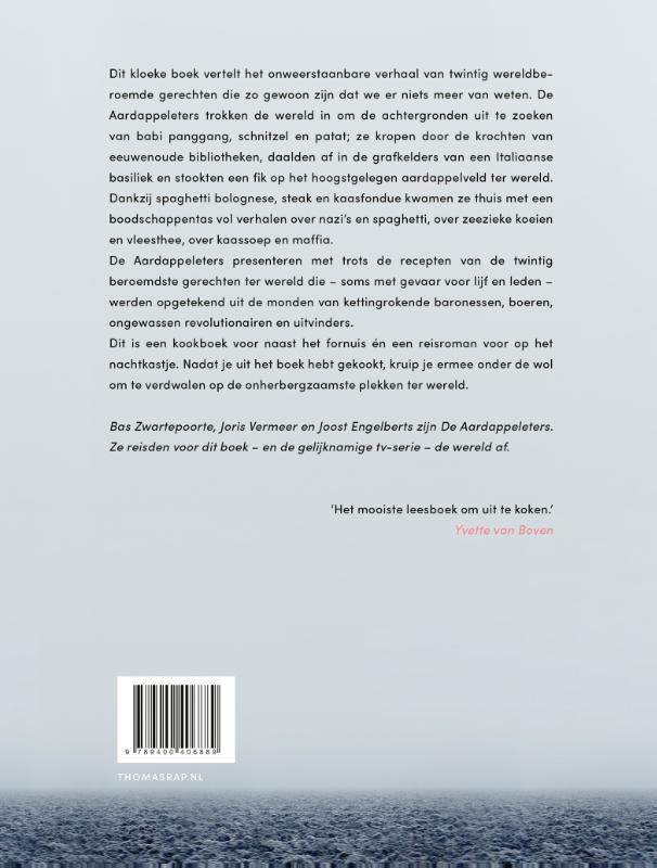 De aardappeleters achterkant