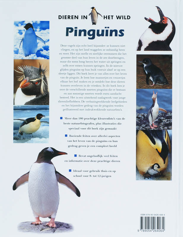 Pinguins / Dieren in het wild / 14 achterkant