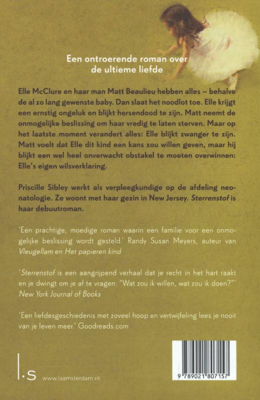 Sterrenstof achterkant