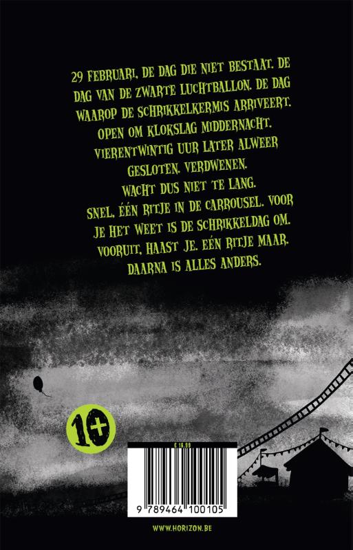 Schrikkelkermis achterkant