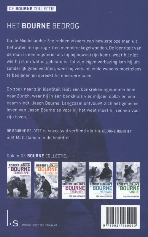 Het Bourne bedrog / Jason Bourne achterkant