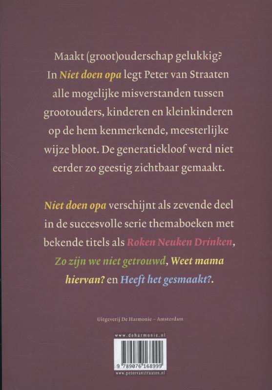 Niet doen opa achterkant