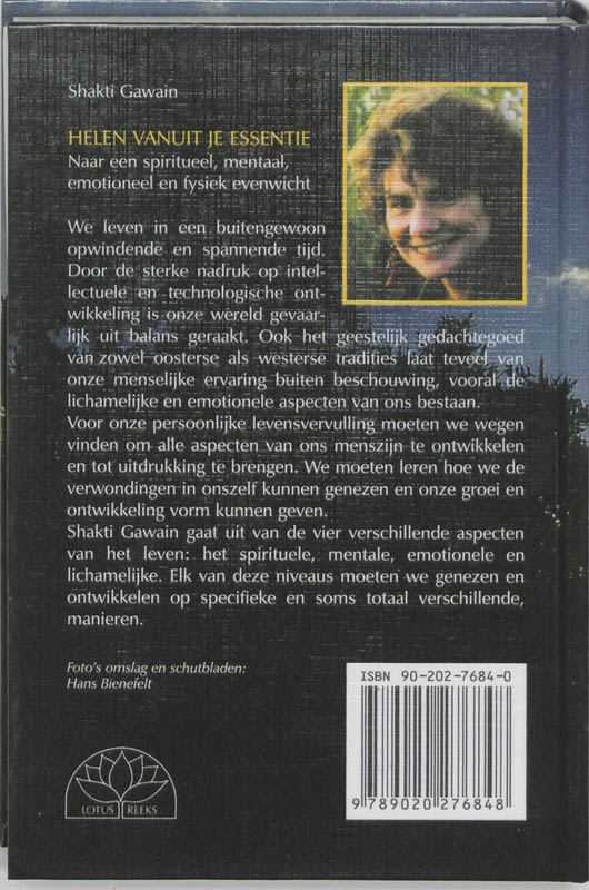 Helen vanuit je essentie / Lotusreeks achterkant
