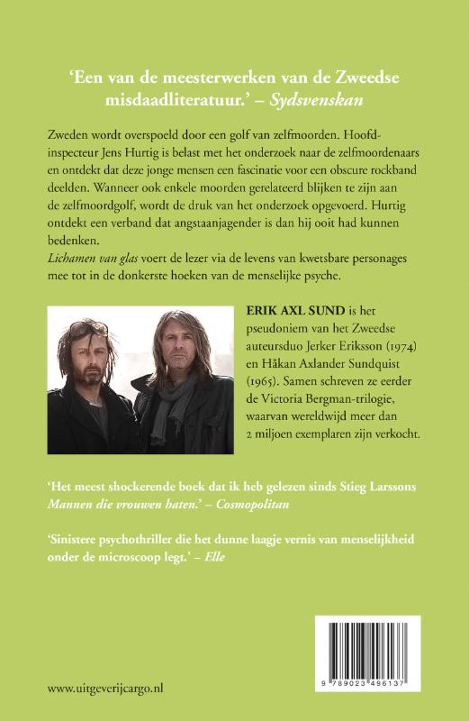 Lichamen van glas achterkant