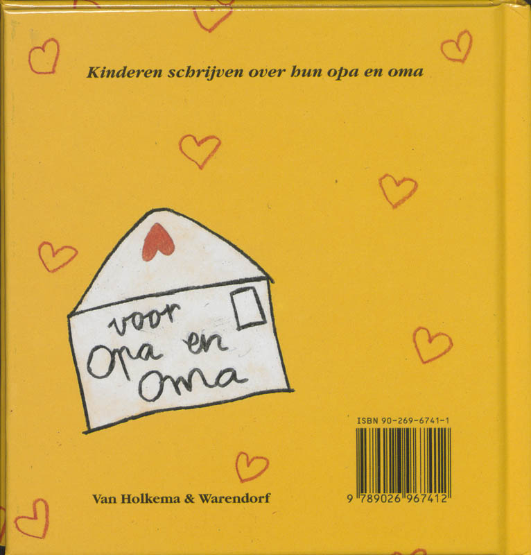 Lieve opa en oma achterkant