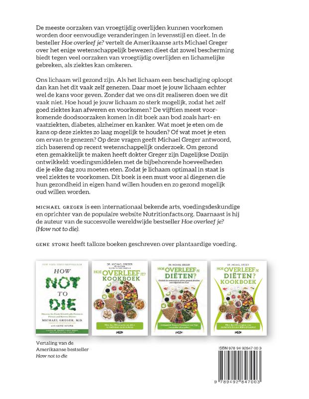 Hoe overleef je? achterkant