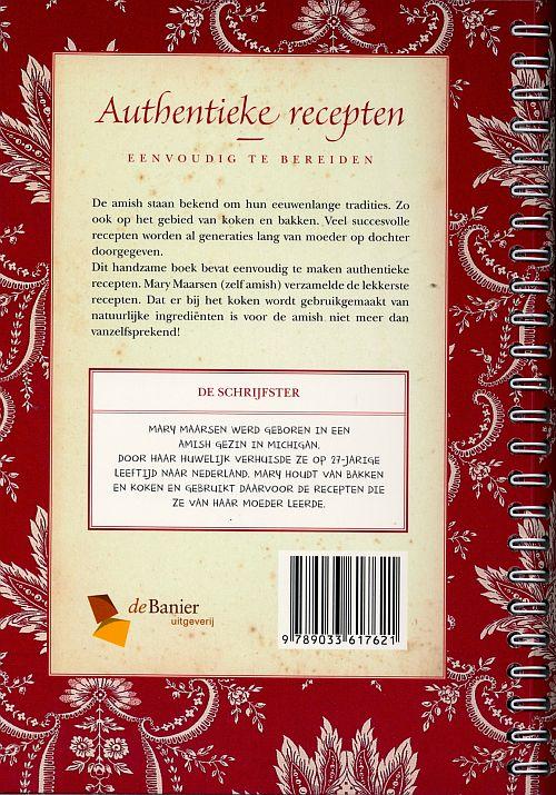 Koken en bakken met de Amish achterkant