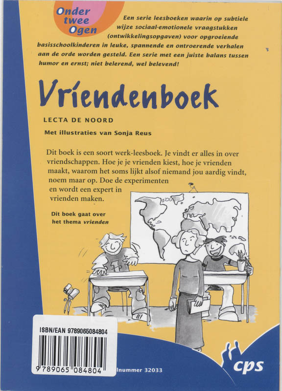 Vriendenboek / Onder twee Ogen achterkant