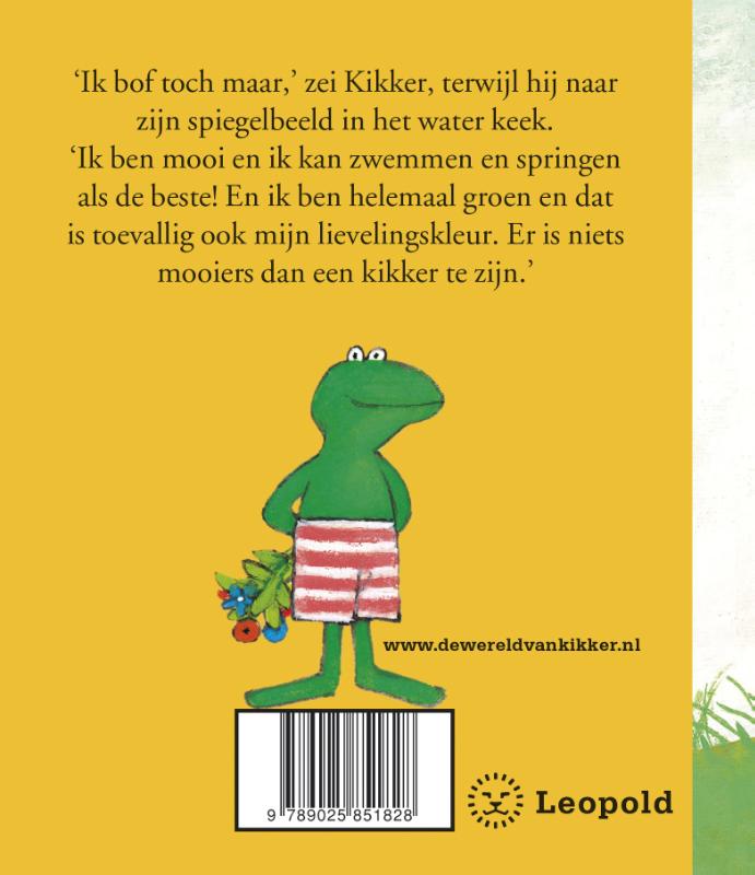 Kikker is kikker achterkant