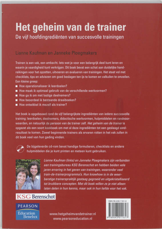 Het Geheim Van De Trainer achterkant