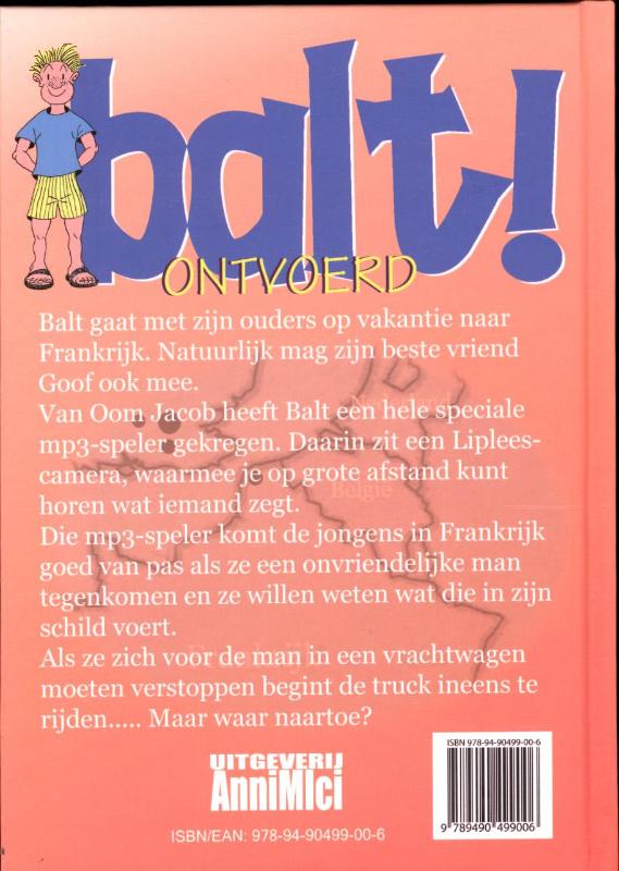 Balt! Ontvoerd / Balt! achterkant