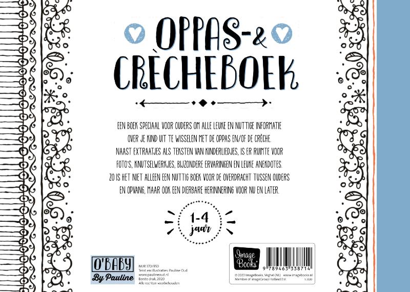 Oppas & Crècheboek / O'Baby by Pauline achterkant