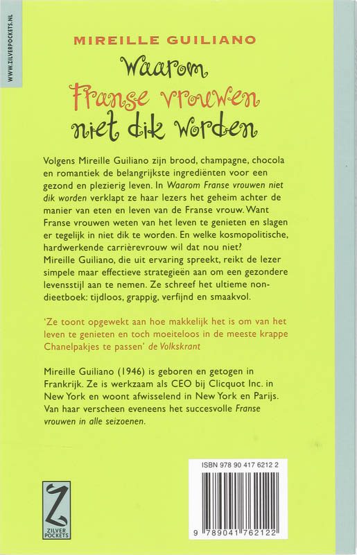 Waarom Franse Vrouwen Niet Dik Worden achterkant