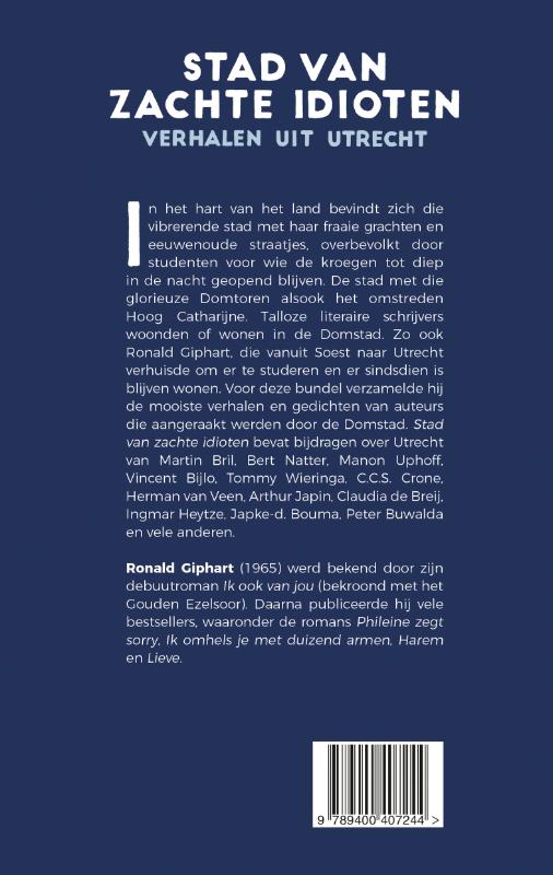 Stad van zachte idioten achterkant