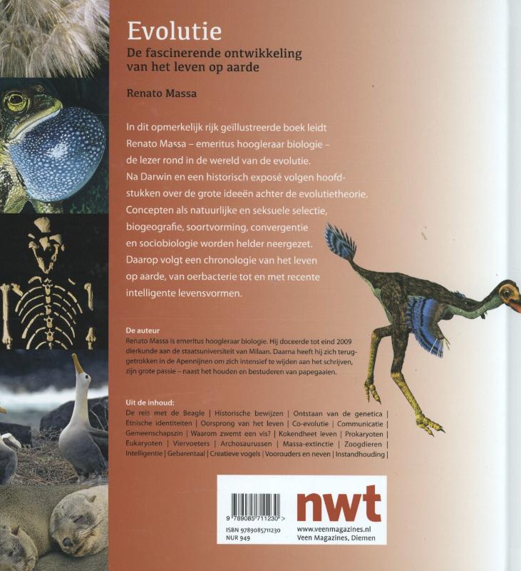 Evolutie / Wetenschappelijke bibliotheek / 115 achterkant