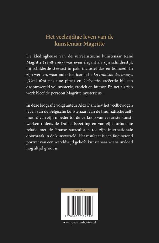 Magritte achterkant