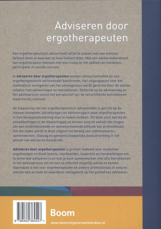 Adviseren door ergotherapeuten achterkant